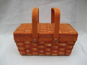 常年低价各种竹编篮子 竹盒 带盖子
